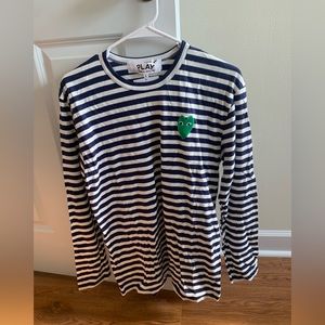 Long sleeve striped shirt